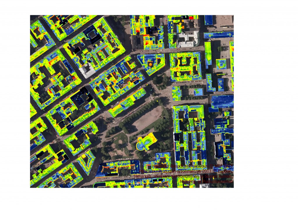 Lämpökuvaus kartta